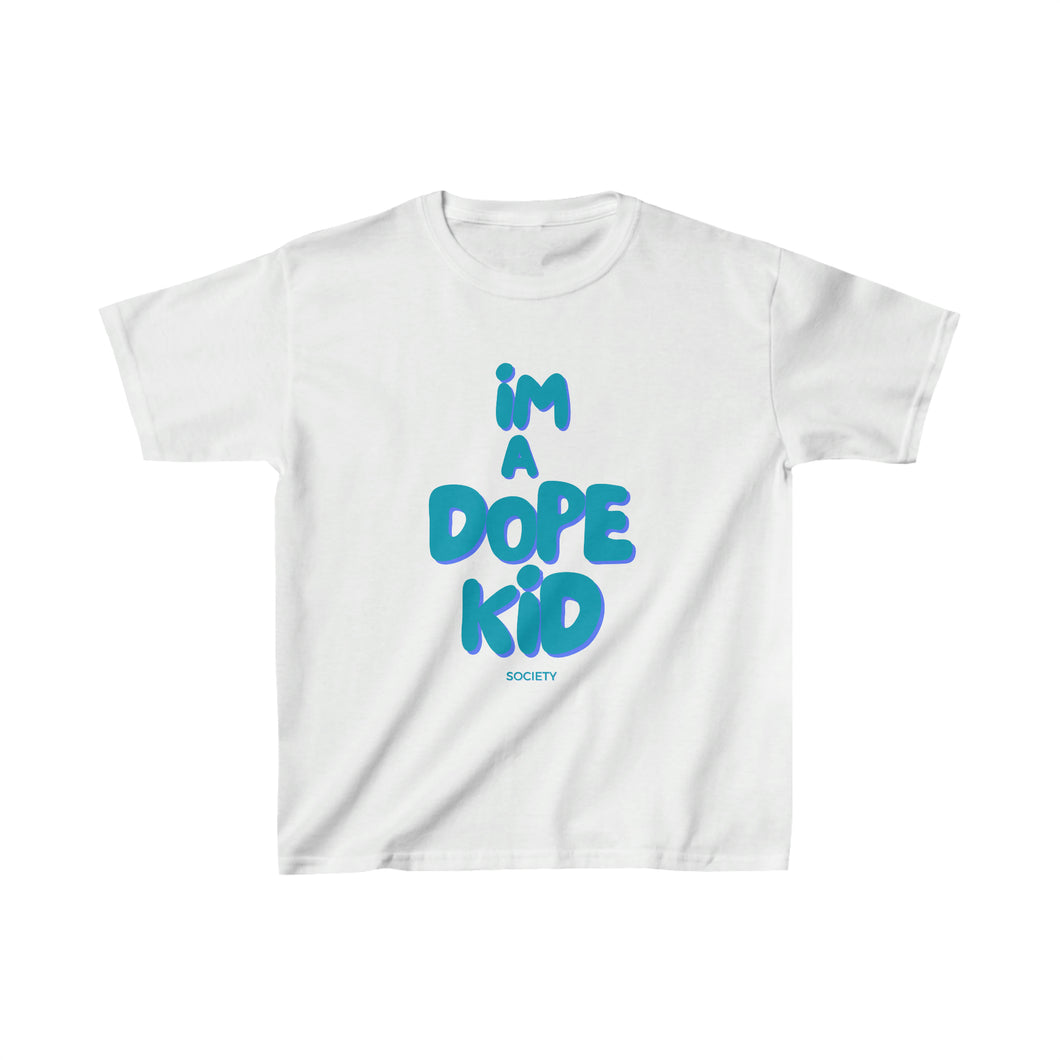 Kids I'm a Dope Kid Blue